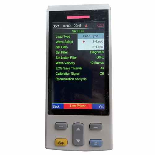 IN-200 Hospital Emergency Monitor Multiparameter Monitor Portable Mini ...