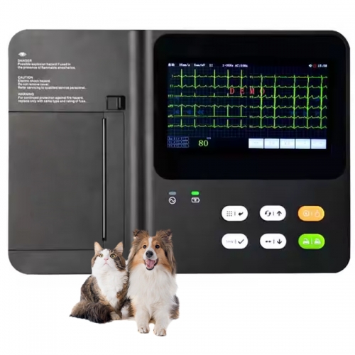 Veterinary Loop Recorder IN-06VET Portable 6-channel Digital Ecg Handheld Veterinary Instrument ...