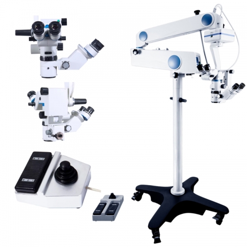 IN-610-3B Surgical Microscope 6x 10x 16x Magnification with Halogen ...